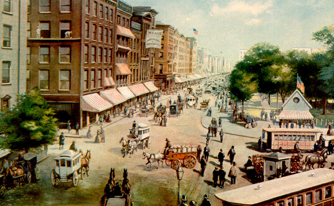 Broadway New York 1916